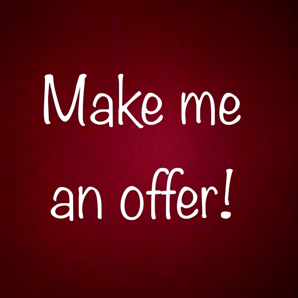 Make me an offer!